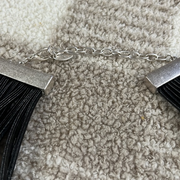 MW Leather Necklace - Picture 3 of 7